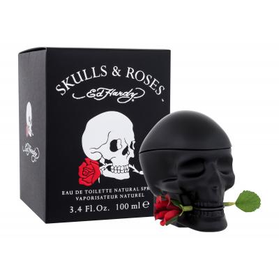 Christian Audigier Ed Hardy Skulls & Roses Eau de Toilette за мъже 100 ml