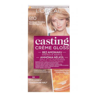 L'Oréal Paris Casting Creme Gloss Боя за коса за жени 48 ml Нюанс 810 Vanilla Icecream