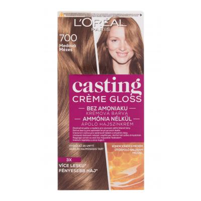 L'Oréal Paris Casting Creme Gloss Боя за коса за жени 48 ml Нюанс 700 Honey
