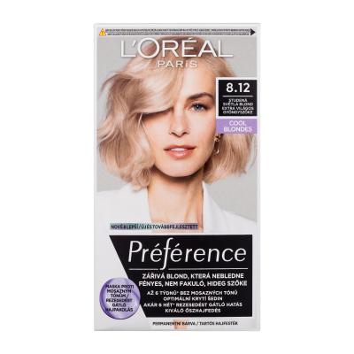 L&#039;Oréal Paris Préférence Cool Blondes Боя за коса за жени 60 ml Нюанс 8.12