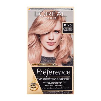 L&#039;Oréal Paris Préférence Боя за коса за жени 60 ml Нюанс 8.23