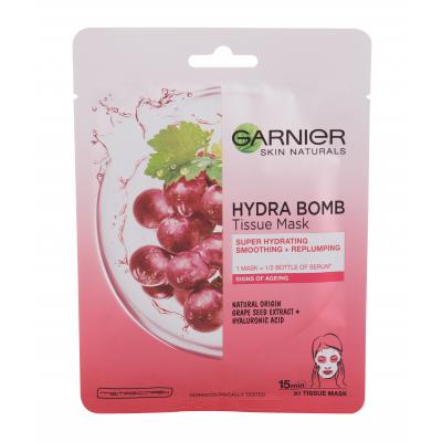 Garnier Skin Naturals Hydra Bomb Natural Origin Grape Seed Extract Маска за лице за жени 1 бр