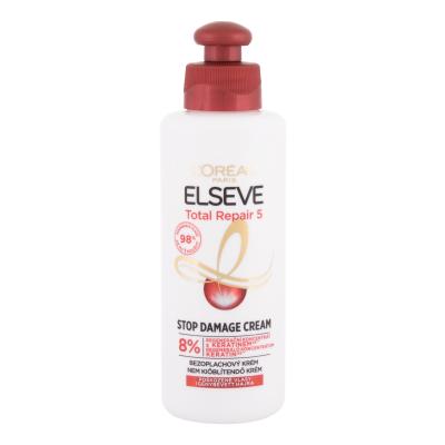 L'Oréal Paris Elseve Total Repair 5 Stop Damage Cream Грижа „без отмиване“ за жени 200 ml