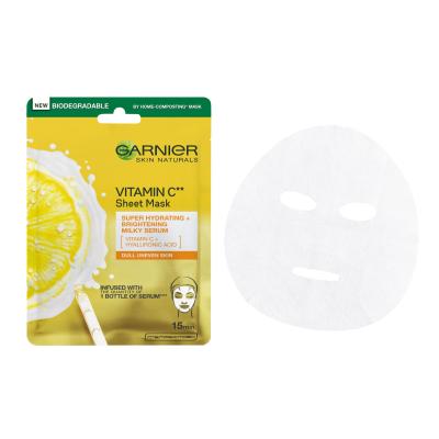 Garnier Skin Naturals Vitamin C Sheet Mask Маска за лице за жени 1 бр