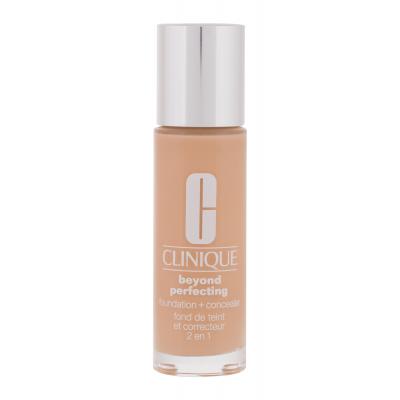 Clinique Beyond Perfecting Foundation + Concealer Фон дьо тен за жени 30 ml Нюанс 6,75 Sesame