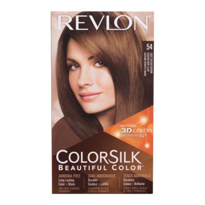 Revlon Colorsilk Beautiful Color Боя за коса за жени Нюанс 54 Light Golden Brown Комплект