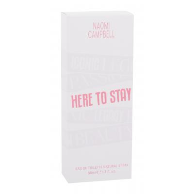 Naomi Campbell Here To Stay Eau de Toilette за жени 50 ml