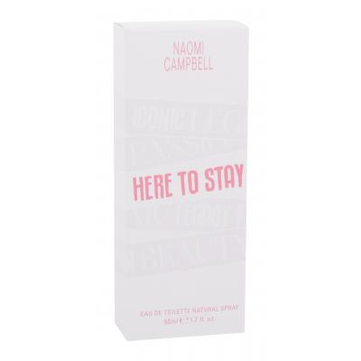 Naomi Campbell Here To Stay Eau de Toilette за жени 50 ml