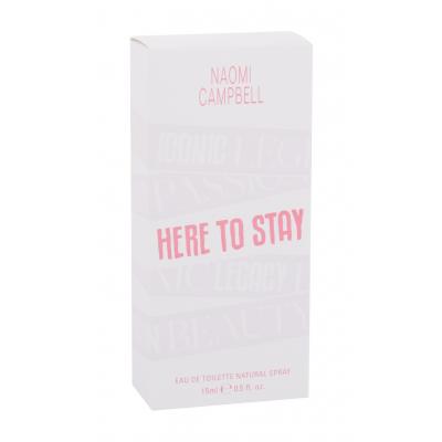 Naomi Campbell Here To Stay Eau de Toilette за жени 15 ml