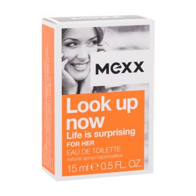Mexx Look up Now Life Is Surprising For Her Eau de Toilette за жени 15 ml