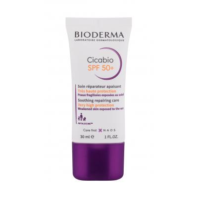 BIODERMA Cicabio Soothing Repairing Care SPF50+ Дневен крем за лице 30 ml
