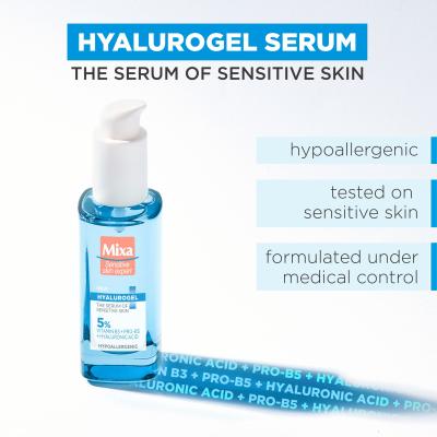Mixa Hyalurogel The Serum Серум за лице за жени 30 ml