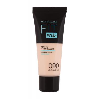 Maybelline Fit Me! Matte + Poreless Фон дьо тен за жени 30 ml Нюанс 090 Alabaster