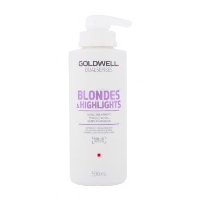 Goldwell Dualsenses Blondes & Highlights 60 Sec Treatment Маска за коса за жени 500 ml