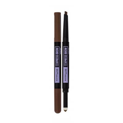 Maybelline Express Brow Satin Duo Молив за вежди за жени 0,71 g Нюанс Medium Brown