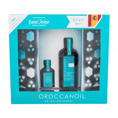 Moroccanoil Treatment Eurovision 2021 Подаръчен комплект масло за коса Treatment Oil 100 ml + масло за коса Treatment Oil 25 ml