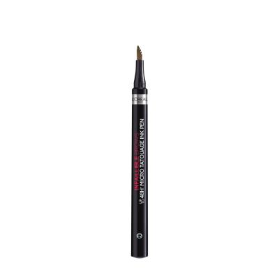L&#039;Oréal Paris Infaillible Brows 48H Micro Tatouage Ink Pen Молив за вежди за жени 1 гр Нюанс 3.0 Brunette
