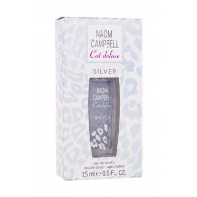 Naomi Campbell Cat Deluxe Silver Eau de Toilette за жени 15 ml