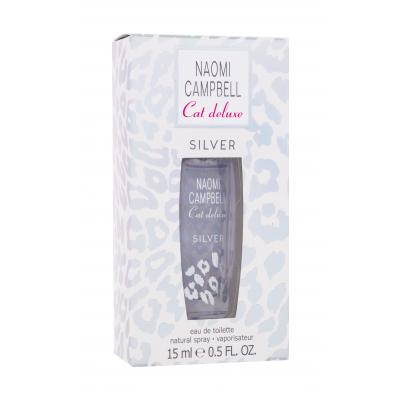 Naomi Campbell Cat Deluxe Silver Eau de Toilette за жени 15 ml