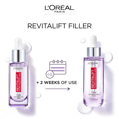 L&#039;Oréal Paris Revitalift Filler HA 1,5% Серум за лице за жени 50 ml