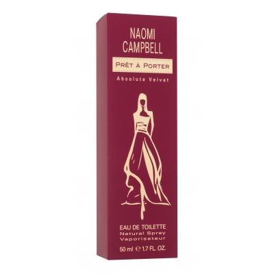Naomi Campbell Prêt à Porter Absolute Velvet Eau de Toilette за жени 50 ml