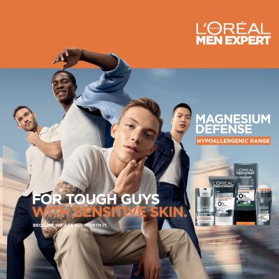 L&#039;Oréal Paris Men Expert Magnesium Defence 48H Дезодорант за мъже 50 ml