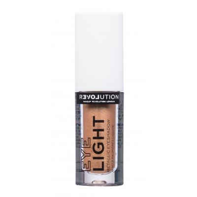 Revolution Relove Eye Light Metallic Eyeshadow Сенки за очи за жени 1,9 ml Нюанс Light Up