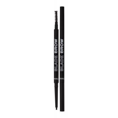 Revolution Relove Blade Brow Молив за вежди за жени 0,1 g Нюанс Granite
