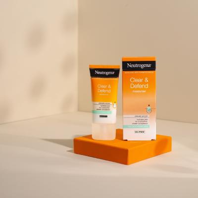 Neutrogena Clear &amp; Defend Moisturizer Дневен крем за лице 50 ml