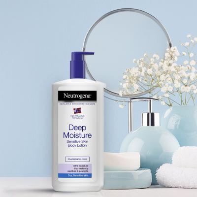 Neutrogena Norwegian Formula Deep Moisture Dry, Sensitive Skin Лосион за тяло 400 ml