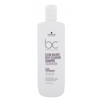 Schwarzkopf Professional BC Bonacure Clean Balance Tocopherol Shampoo Шампоан за жени 1000 ml