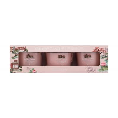 Yankee Candle Tranquil Garden Подаръчен комплект ароматизирана свещ 3 x 37 g