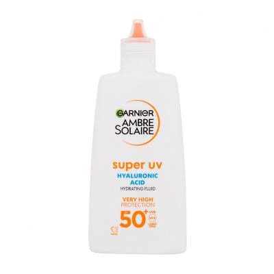 Garnier Ambre Solaire Super UV Hyaluronic Acid SPF50+ Слънцезащитен продукт за лице 40 ml