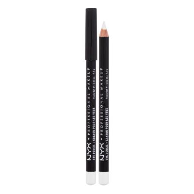 NYX Professional Makeup Slim Eye Pencil Молив за очи за жени 1 g Нюанс 918 White Pearl