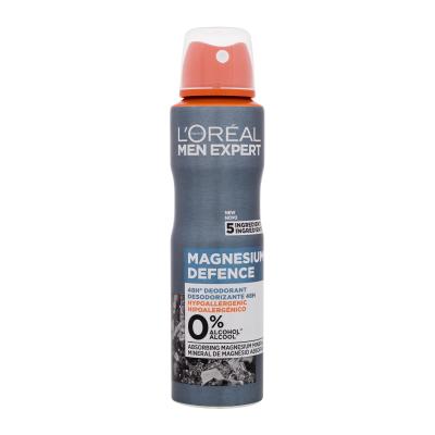 L'Oréal Paris Men Expert Magnesium Defence 48H Дезодорант за мъже 150 ml