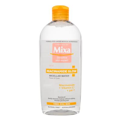 Mixa Niacinamide Glow Micellar Water Мицеларна вода за жени 400 ml
