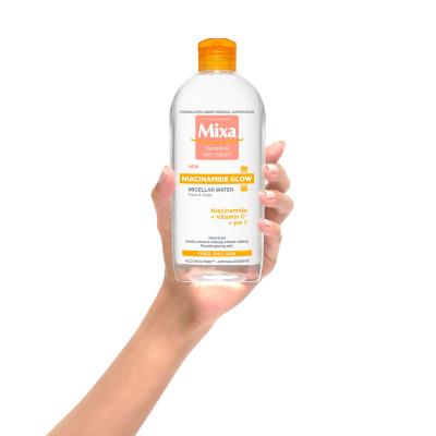 Mixa Niacinamide Glow Micellar Water Мицеларна вода за жени 400 ml