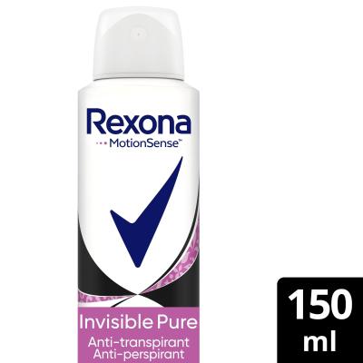 Rexona MotionSense Invisible Pure 48H Антиперспирант за жени 150 ml