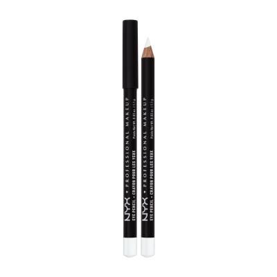 NYX Professional Makeup Slim Eye Pencil Молив за очи за жени 1 g Нюанс 906 White
