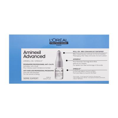 L'Oréal Professionnel Aminexil Advanced Professional Programme Продукт против косопад за жени 10x6 ml