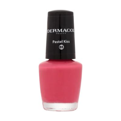 Dermacol Mini Pastel Лак за нокти за жени 5 ml Нюанс 03 Pastel Kiss
