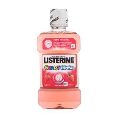 Listerine Smart Rinse Mild Berry Mouthwash Вода за уста за деца 250 ml