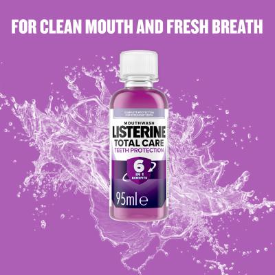 Listerine Total Care Teeth Protection Вода за уста 95 ml