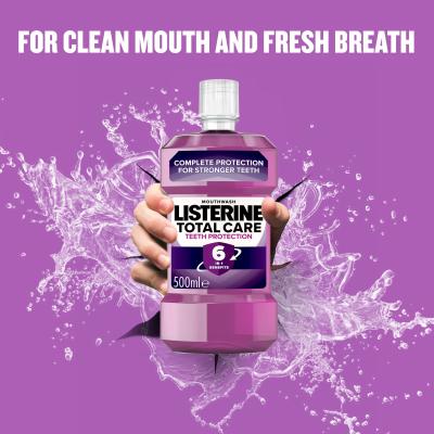 Listerine Total Care Teeth Protection Вода за уста 500 ml