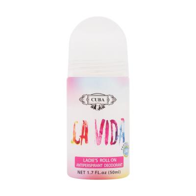 Cuba La Vida Ladie's Roll On Антиперспирант за жени 50 ml