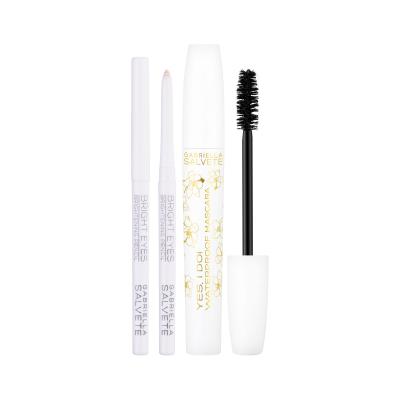Gabriella Salvete Yes, I Do! Mascara Set Подаръчен комплект спирала Yes, I Do! Waterproof 8 ml + молив за очи Bright Eyes Brightening Pencil 0,28 g