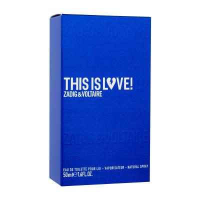 Zadig &amp; Voltaire This is Love! Eau de Toilette за мъже 50 ml