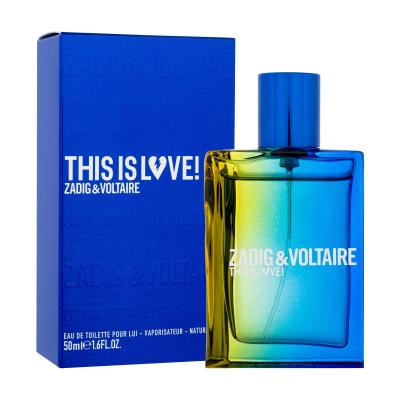 Zadig & Voltaire This is Love! Eau de Toilette за мъже 50 ml