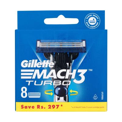 Gillette Mach3 Turbo Резервни ножчета за мъже Комплект