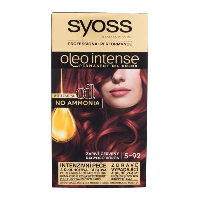 Syoss Oleo Intense Permanent Oil Color Боя за коса за жени 50 ml Нюанс 5-92 Bright Red